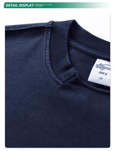 Conjunto de Pantalones Cortos para Hombre, Camiseta de Manga Corta, 2 Piezas, Conjunto Deportivo Informal Personalizado de Verano, 100% Algodón - Product Image 4