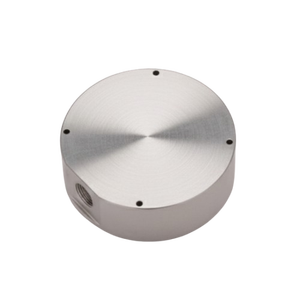 HI-GRADE High Precision CNC Machined Aluminum Disc Cover for Machinery Parts with Custom <b>Machining</b> - Product Image 1