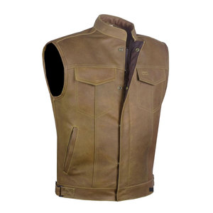 Chaleco de Cuero Genuino de la Mejor Calidad 2026 para Hombre, Chaleco de Cuero Ligero para Hombre Adulto en Oferta - Product Image 1