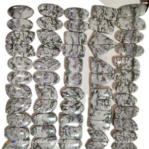 Precio al por mayor: Lote de cabujones pulidos de ágata natural Peace de 10-25 mm para la fabricación de pendientes y joyería. - Product Image 4