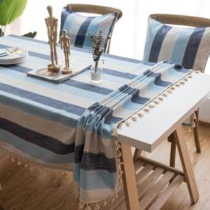 Luxury Cotton <b>Table</b> Linen | Decorative Tablecloth for Home & Restaurant | Custom Size | Manufacturer & Exporter - Product Image 2