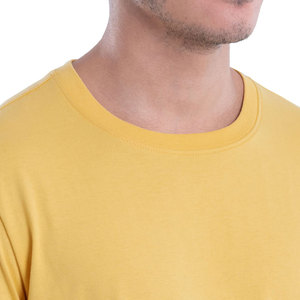 High Quality Men's Short Sleeve Loose Fit Sports Gym Compression T-shirt Fitness Quick Dry Silk Screen <b>Printing</b> Custom - Product Image 3
