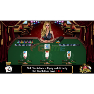VGAME Super Blackjack Arcade <b>Game</b> Board Kit for Entertainment Equipment - Product Image 1