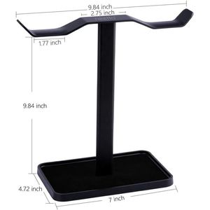 Soporte para Auriculares Neetto HS908, de Aleación de Aluminio y Metal, Cargador y Soporte para Auriculares de Juego, para Escritorio - Product Image 5