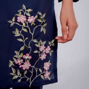 ชุดสูท cambric ปัก PS4329ชุดค็อกเทล2ชิ้นปักลายอย่างประณีต - Product Image 2