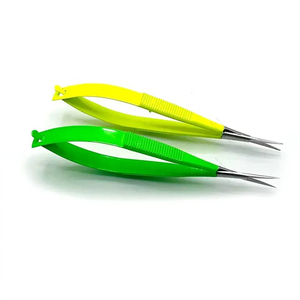 Ciseaux à ongles professionnels de qualité supérieure, en acier inoxydable, à lame incurvée, pour coiffure, pour droitiers, à manche court, de précision - Product Image 5