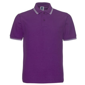 Camiseta Polo de Manga Corta para Hombre, 100% Algodón Lavado, Cuello Redondo, Lisa, Informal, Transpirable, con Logotipo Personalizado - Product Image 6