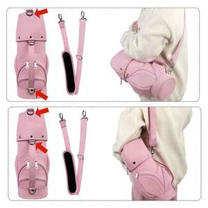 Bolsa de Vino de Golf Mini de Cuero Genuino, Impermeable, Portátil y Ecológica para Mujer, con Cierre de Cremallera y Correa para el Hombro, Nueva Llegada - Product Image 4