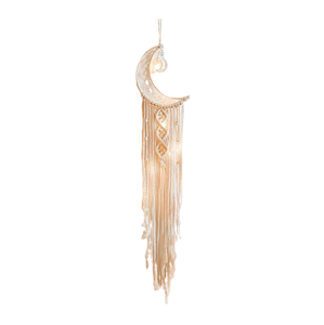 Buen Vendedor, Decoración Boho, Tapiz de Macramé Tejido con Hojas, Tapiz para Colgar en la Pared, Atrapasueños, Accesorios para Niños - Product Image 2
