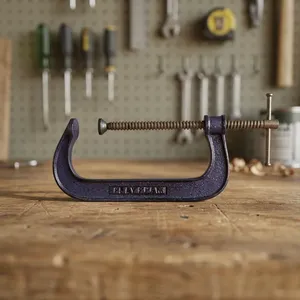 High Quality G-<b>Clamp</b> Malleable Type Steel/Metal Hand Tool Easy Work <b>Clamp</b> in Different Sizes India Wholesaler Supplier - Product Image 2