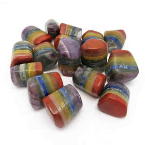 Piedra Pulida de Alta Calidad, Superfina, con Siete Chakras, Cristal de Bolsillo para Sanación, Meditación, Feng Shui y Amor - Product Image 4