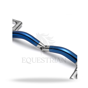 Mors de cheval Hunter D Ring Single Joint Iron Snaffle pour l'entraînement et le contrôle de l'équitation - Product Image 3