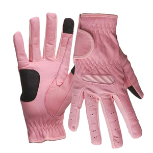 Gants d'équitation d'hiver unisexes en cuir de haute qualité, réglables, antidérapants, avec logo personnalisé - Product Image 5