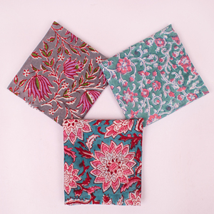Sustainable Cotton Handmade Bandana Skin Friendly <b>Square</b> <b>Scarf</b> Unisex Colorful Wristband Organic Handkerchief - Product Image 1