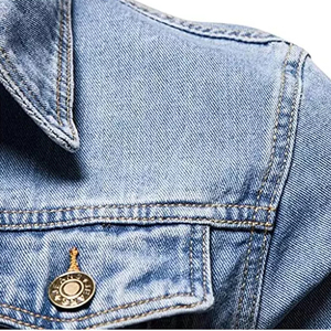 Vestes en jean pour hommes les plus vendues, design personnalisé, 100% coton, prix de gros, prix bas pour l'hiver - Product Image 5