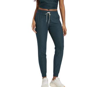 Pantalones Deportivos para Mujer, Cintura con Cordón, Pantalones Casuales para Descansar, Pantalones de Fitness a la Moda, Fabricante OEM ODM, Venta al Por Mayor Personalizada - Product Image 4