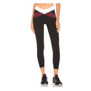 Leggings de yoga taille haute sans couture respirants avec poches, longueur intégrale, couleur unie, extensibles dans les quatre sens (Spandex/Nylon), 220g - Product Image 4