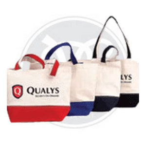 Sac fourre-tout en coton, lot de 10, avec poignée en corde, sacs de courses en toile écologiques, sacs de courses réutilisables avec impression personnalisée - Product Image 1