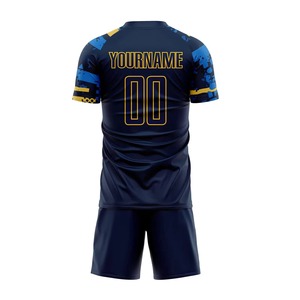 Uniforme de Fútbol Personalizado de Alta Calidad, Nuevo, Venta al por Mayor para Equipos, Transpirable, con Logotipo del Equipo Impreso en Serigrafía, Varios Tamaños - Product Image 5
