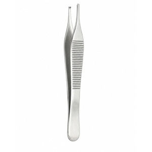 Pince chirurgicale Adson Kocher 12 cm en acier inoxydable, 1x2 dents - Product Image 1