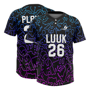 Uniformes de Béisbol Personalizados al por Mayor con 2 Botones para Ligas, Escuelas y Minoristas, Sublimación Completa, Secado Rápido, Fabricante de Uniformes de Equipo - Product Image 6