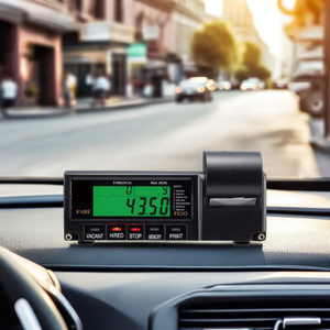 DG เครื่องวัดแท็กซี่ LED LCD ใหม่พร้อมแผงหน้าปัดวัดความเร็ว-ใส่ได้กับวัสดุ ABS รุ่น V7-S - Product Image 1