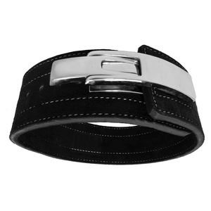 Cinturón de levantamiento de pesas de cuero de alta calidad con soporte lumbar personalizado para gimnasio, cinturón de levantamiento de pesas de nivel profesional con hebillas - Product Image 3