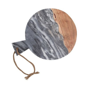 Premium Acacia Wood Round Chopping Board With Integrated Handle Durable Eco-Friendly Solid Wood Cutting Board For Kitchen Usage - Product Image 3