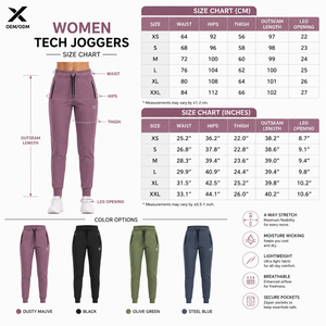 Joggers en toile technique pour femme, extensibles dans 4 directions, anti-humidité, pour la course, l'entraînement, la gym, les voyages, vêtements de sport d'été - Product Image 6