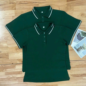 ออกแบบเสื้อกอล์ฟผู้ชายแบรนด์ของคุณเอง พร้อมลายพิมพ์แบบรีดร้อนที่กระเป๋าเสื้อ แขนสั้น ผ้าโพลีเอสเตอร์ 200 กรัม แห้งเร็ว ไม่ยับ - Product Image 1