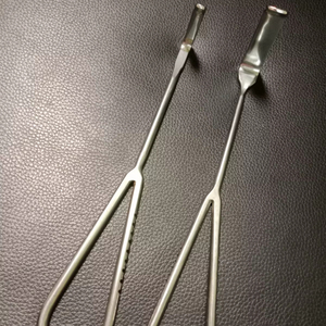 Retractor de Ángulo Recto Langenberg Langenbeck, Instrumentos Quirúrgicos Ortopédicos de Mano para Cirugía General Clase I - Product Image 1