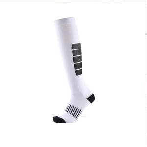 Breathable Sweat Boys Girls Sport Soccer Football Plain Long <b>Socks</b> Over Knee Cotton/<b>Polyester</b> <b>Socks</b> Non slip Knee Soccer <b>Socks</b> - Product Image 2