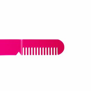 Pinzas Profesionales UBI Hechas a Mano de Acero Inoxidable Reutilizables para Cejas, Punta Inclinada, Peine Integrado de Precisión, Herramienta de Aseo Duradera - Product Image 2