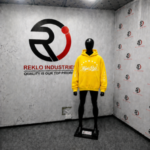 Yellow Graphic Hoodie Hyper Style Star Print Oversized Streetwear Pullover Sweatshirt <b>Y2K</b> Urban Fashion Casual Unisex Hooded <b>Top</b> - Product Image 3