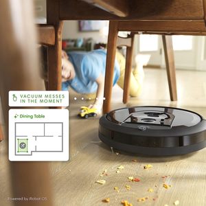 Robot aspirateur i7+ (7550) avec vidage automatique des débris - S'auto-vidant jusqu'à 60 jours, connecté Wi-Fi, cartographie intelligente - Product Image 2