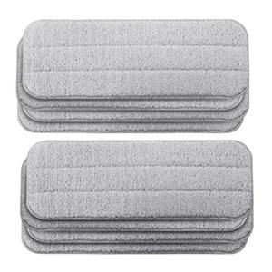 Recharge de tête de balai plat pliable en microfibre Oaptimo, gris, auto-essoreur, durable, plus de 20 000 tampons de remplacement, absorption en moins de 10 secondes - Product Image 1