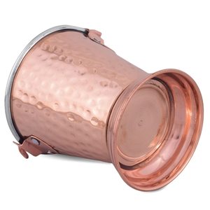 Seau en acier et cuivre personnalisé de 350 ml, Balti, pour servir des plats indiens, design classique, écologique, vaisselle de table pour la maison, restaurant, hôtel - Product Image 6