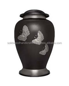 Urnas de latón para adultos, urnas hechas a mano para hombres y mujeres, urnas decorativas, urnas funerarias con alta calidad - Product Image 2