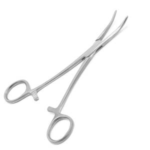 Pinces hémostatiques en acier inoxydable Crile 5,5 pouces, courbées, instrument chirurgical, poignée verrouillable, usage médical, dentaire, vétérinaire, laboratoire - Product Image 1