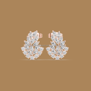 925 Chic Trendy for Weddings Women's Stud <b>Earrings</b> Unique Designer - Product Image 6