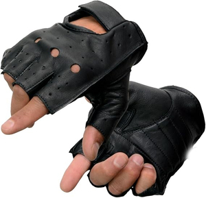 Gants de moto sans doigts pour hommes Samroz Sports - Product Image 1