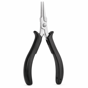 Pince à bec effilé de taille moyenne, en acier inoxydable de haute qualité, outil manuel professionnel léger pour la fabrication de bijoux de précision et la réparation électronique - Product Image 5