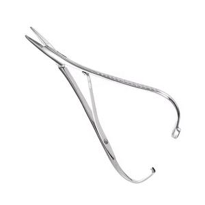 Tijeras Portaagujas Mathieu Profesionales, Ligeras, de Acero Inoxidable, Instrumento Quirúrgico para Sutura de Precisión - Product Image 1