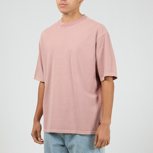 Camisetas de Cuello Redondo para Hombre, Diseño 2026, Ropa de Moda, Color Sólido, Venta al Por Mayor, Casual, 100% Algodón, OEM - Product Image 3
