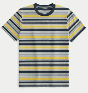Camiseta de Algodón a Rayas con Costuras Finas, Material Suave al Tacto, Camiseta para Hombre, Venta al Por Mayor, Transpirable, Sublimada, Lisa 2026 - Product Image 1