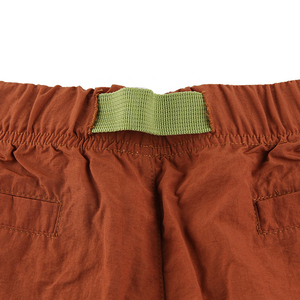Shorts Bermuda Homme Vert Taille Mi-Haute Élastique avec Ceinture Tissu Oxford Décontracté Respirant Séchage Rapide - Product Image 5
