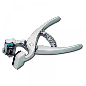 Pince à tatouer les oreilles de bétail, taille 5/16, réutilisable, applicateur d'étiquettes d'identification vétérinaire pour animaux, pince de marquage pour tatouage animal, bétail - Product Image 2