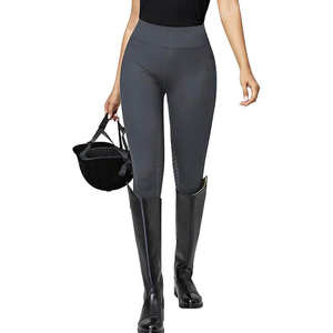 Pantalons d'équitation OEM personnalisés en Spandex/Nylon avec fermeture éclair, taille mi-haute, longueur cheville, imperméables et à séchage rapide - Product Image 5