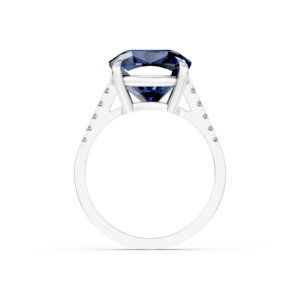 Anillo de Plata 925 con Diamante de Laboratorio para Mujer, Certificado IGI, RJC, ODM, OEM, Fabricante Ético, Venta al Por Mayor E201284 - Product Image 4