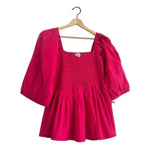 ชุดเดรสยาวของผู้หญิงสวยชุดเดรสลำลองตะวันตกแบบสั่งทำลายน่ารักสีพื้นชุดเดรสสำหรับผู้หญิงใส่ในฤดูร้อน - Product Image 1